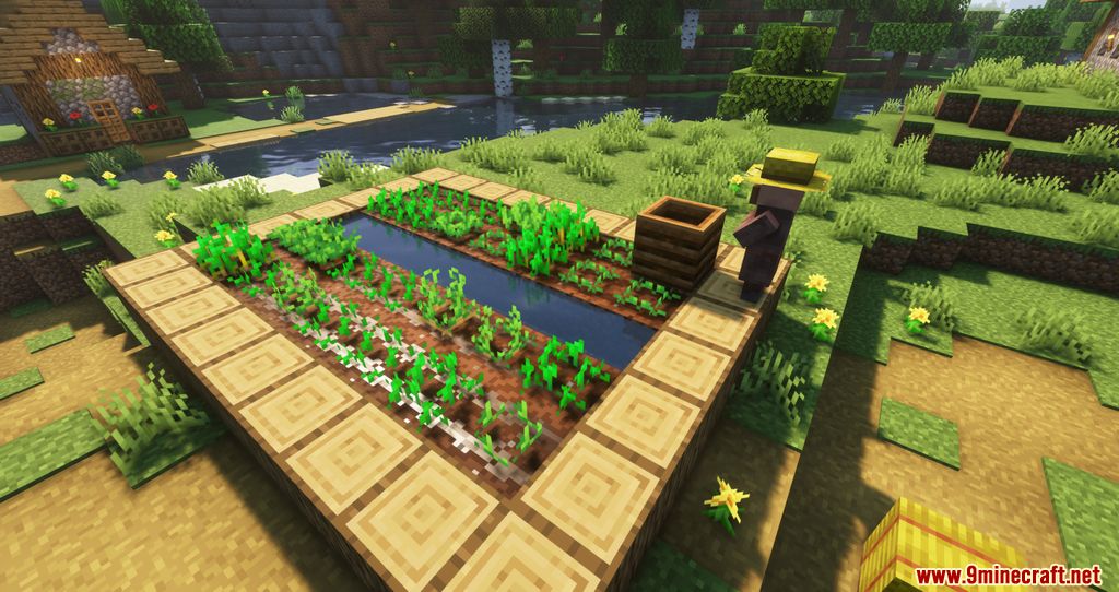 description_0 Mod Smarter Farmers (1.20.4) - mejora la inteligencia artificial de los aldeanos