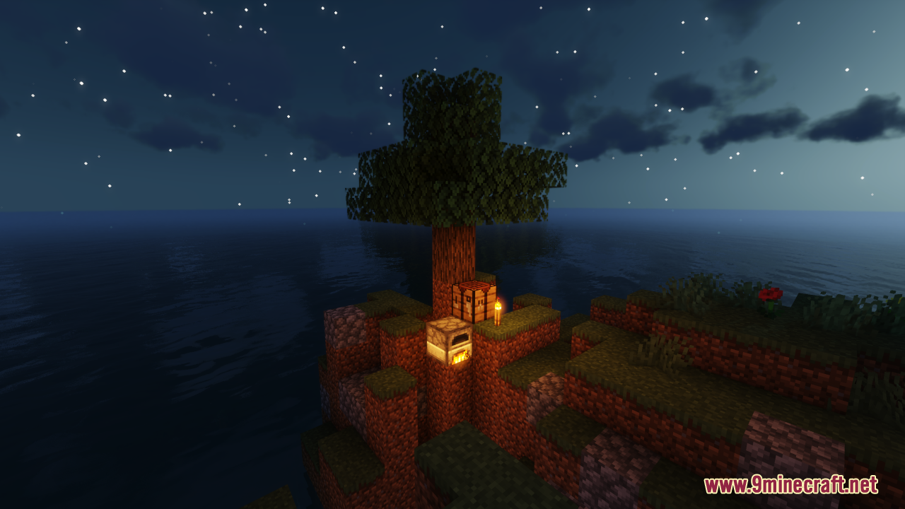 description_4 Stranded Island Map (1.20.4, 1.19.4) - Island Survival