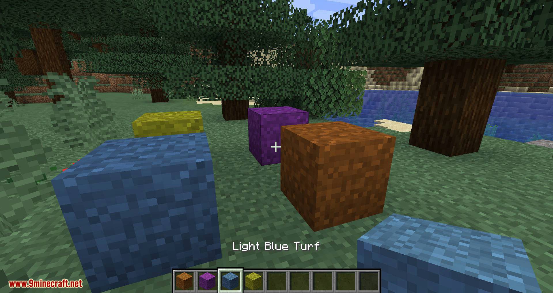 image 9 for Grass Mode (1.20.1) - Colorize the decorative blocks of grass.
