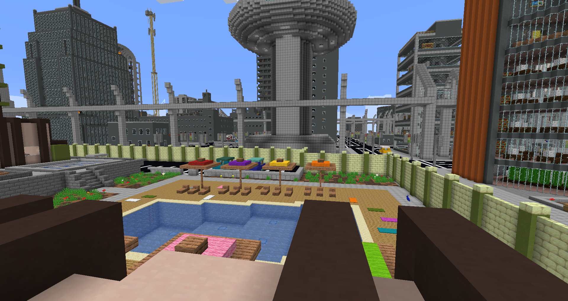 description_0 Cidade do Horizonte - Mundo Expandido | Mapa para Minecraft