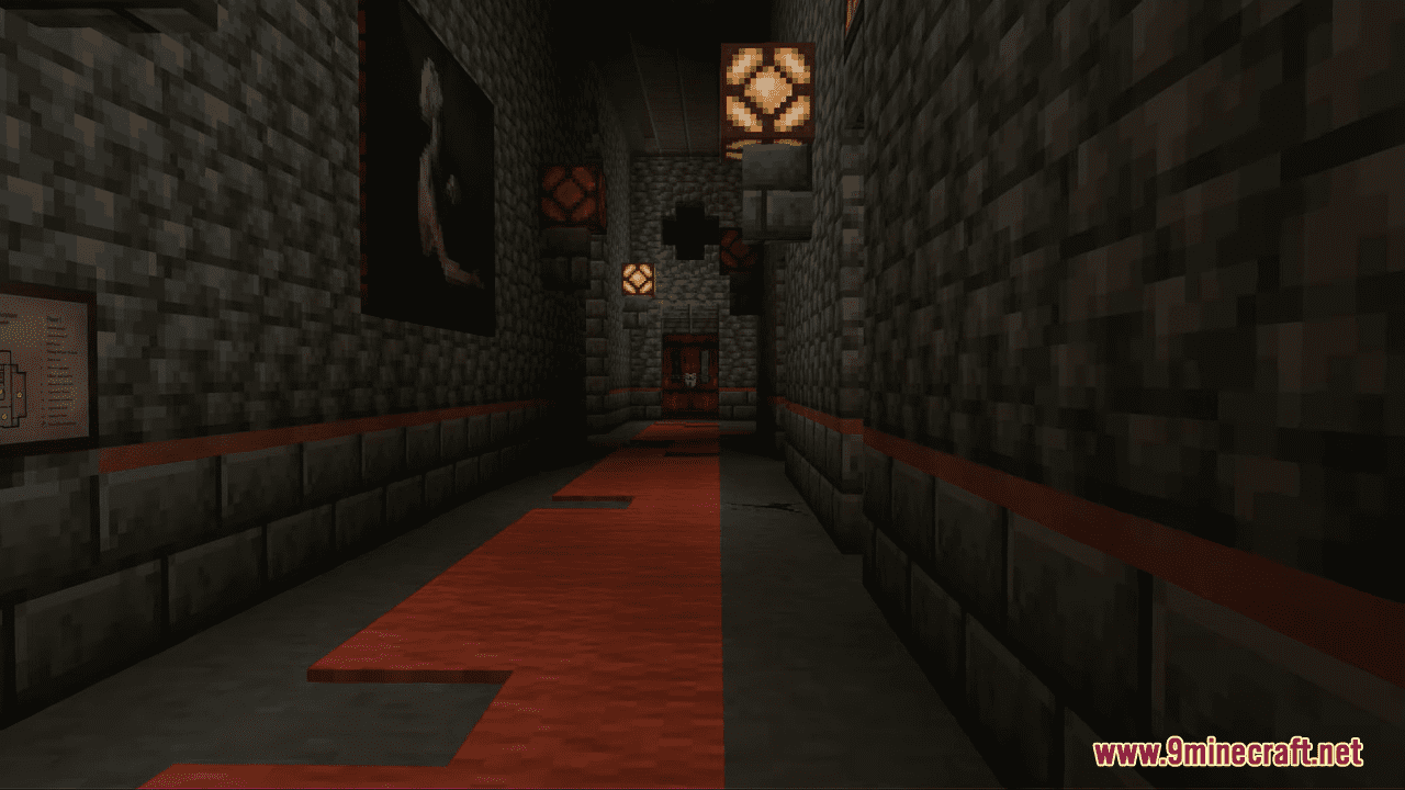 description_8 Woodland Falls Mental Hospital Map (1.20.4, 1.19.4) - Horror Adventure