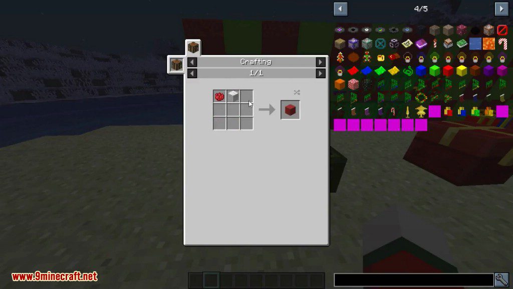 description_10 Christmas Festivity Mod (1.20.2, 1.19.4) – Christmas Furniture, Decorations