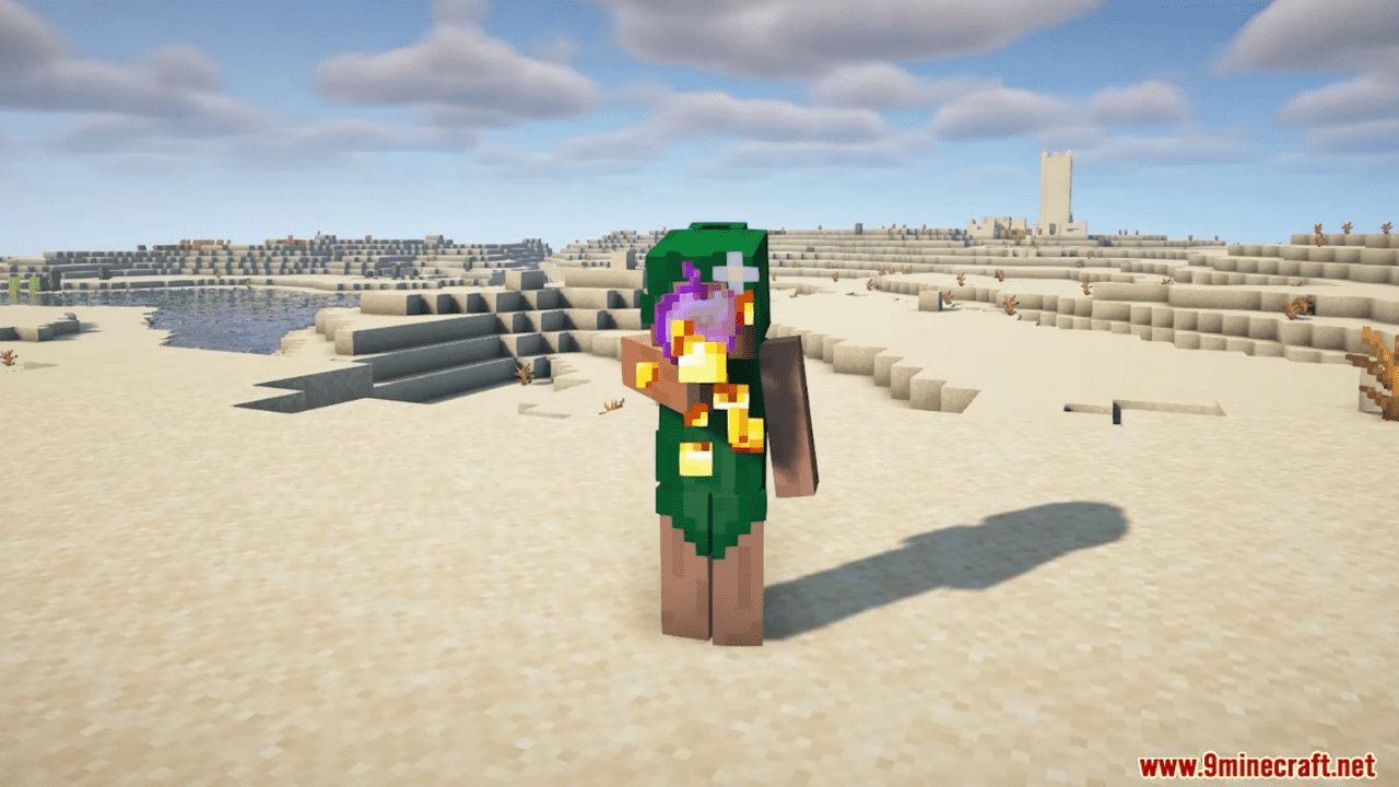 description_1 Serious Player Animations Mod 1.20.4 - stops the robot's movement