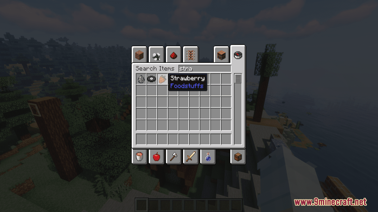 description_6 Strawberry Bush Resource Pack (1.19.4, 1.19.2) - Текстурный пакет