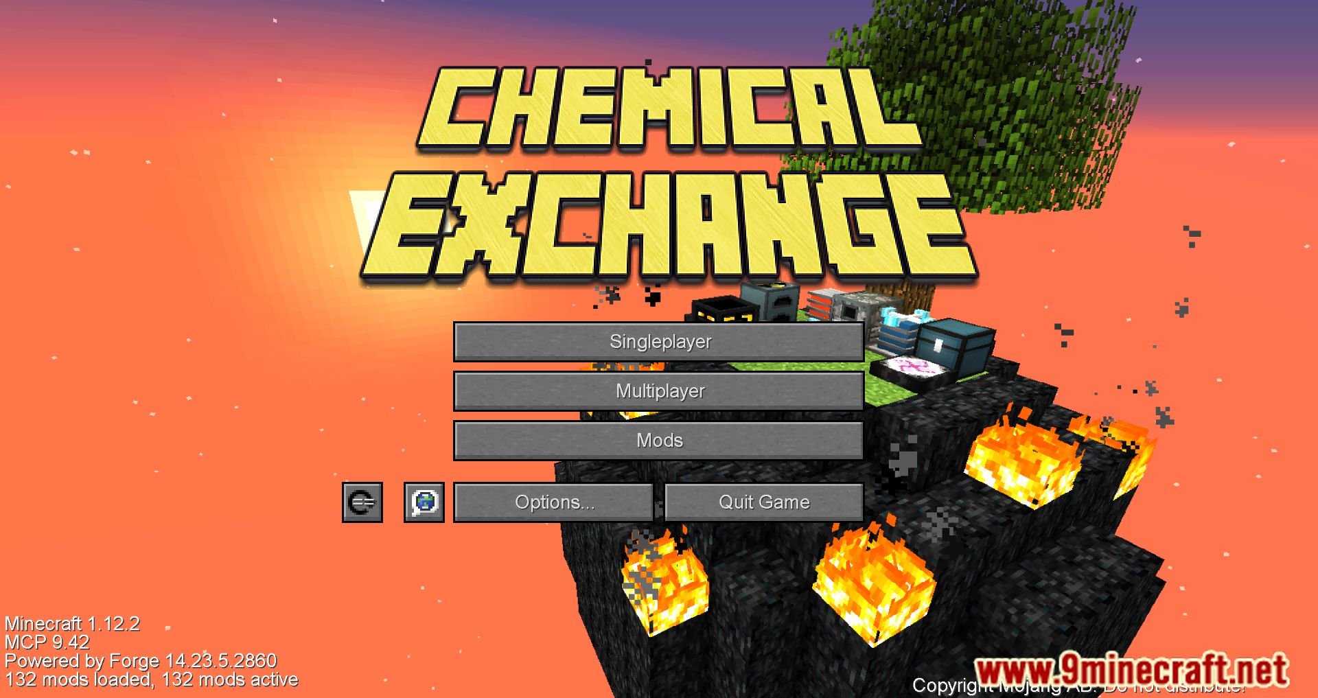 image 1 for Chemical Change Mod Pack (1.12.2) - Paquete mod muy ligero para misiones