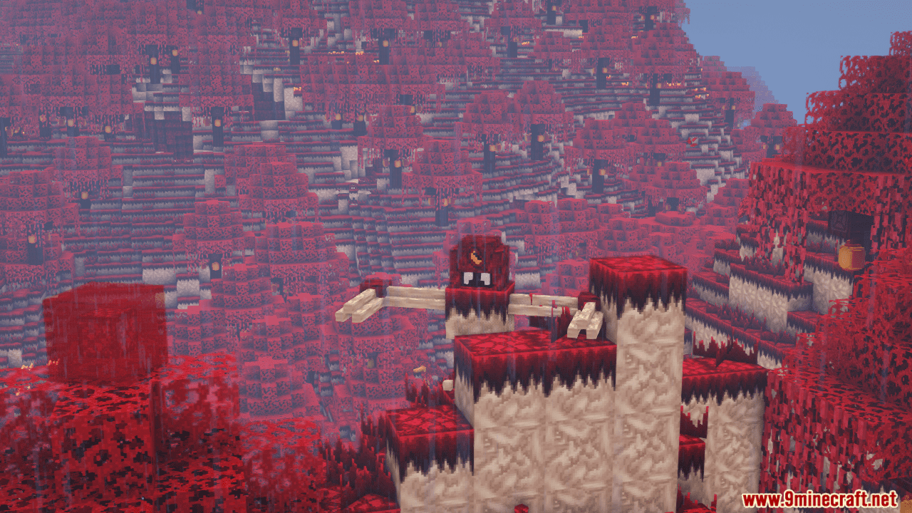 description_2 Heolic Dimension Mod (1.20.1) - Portals made of quartz, flint and glowstone