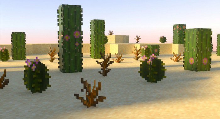 image 7 for Дополнение Better Foliage Add-on/Texture Pack (1.20) - MCPE/Bedrock
