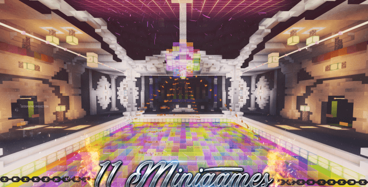 description_0 Dance Floor | Карта для Minecraft