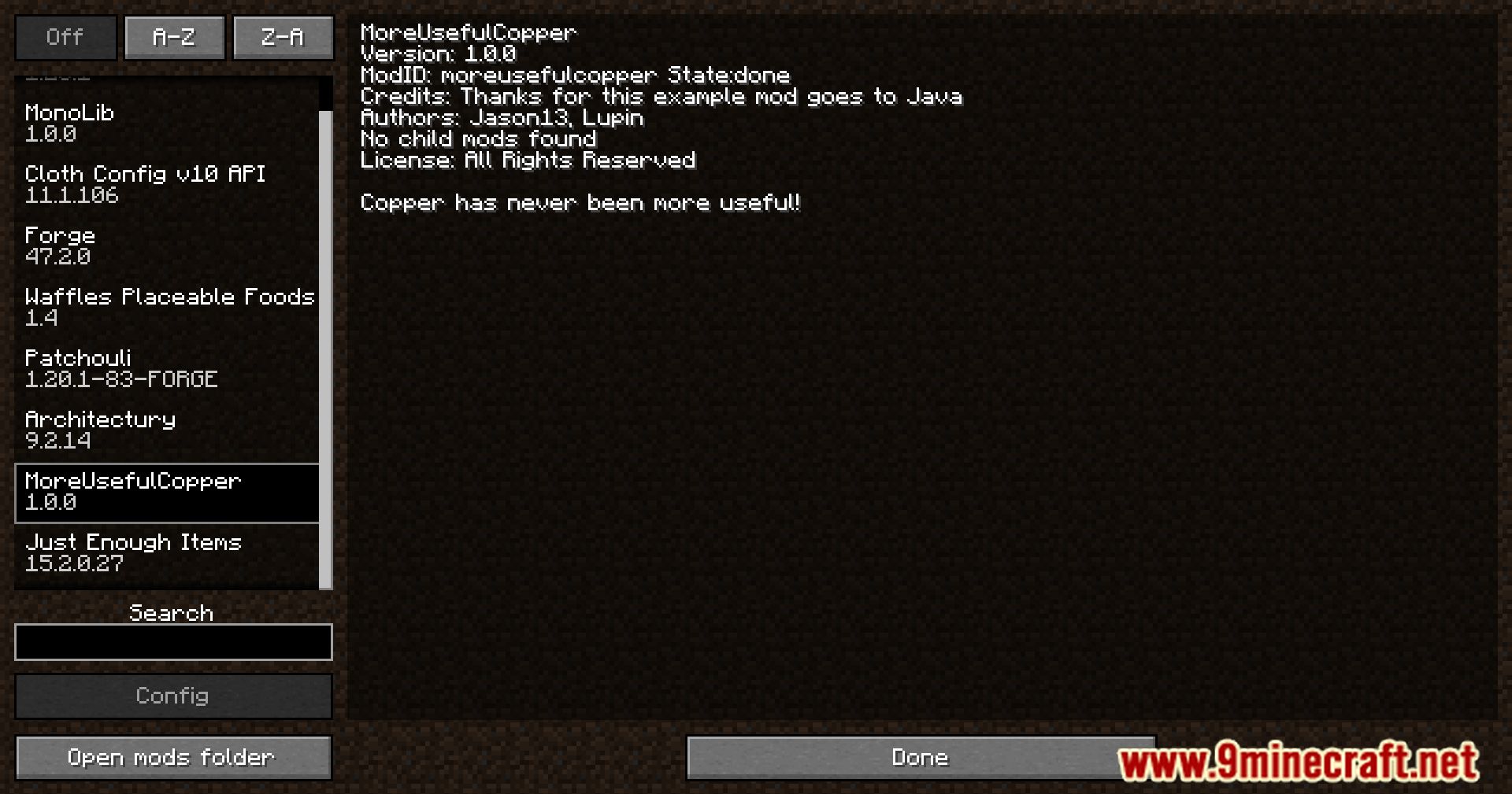 image 1 for More Useful Copper Mod (1.20.4) - Unleash the potential of copper.