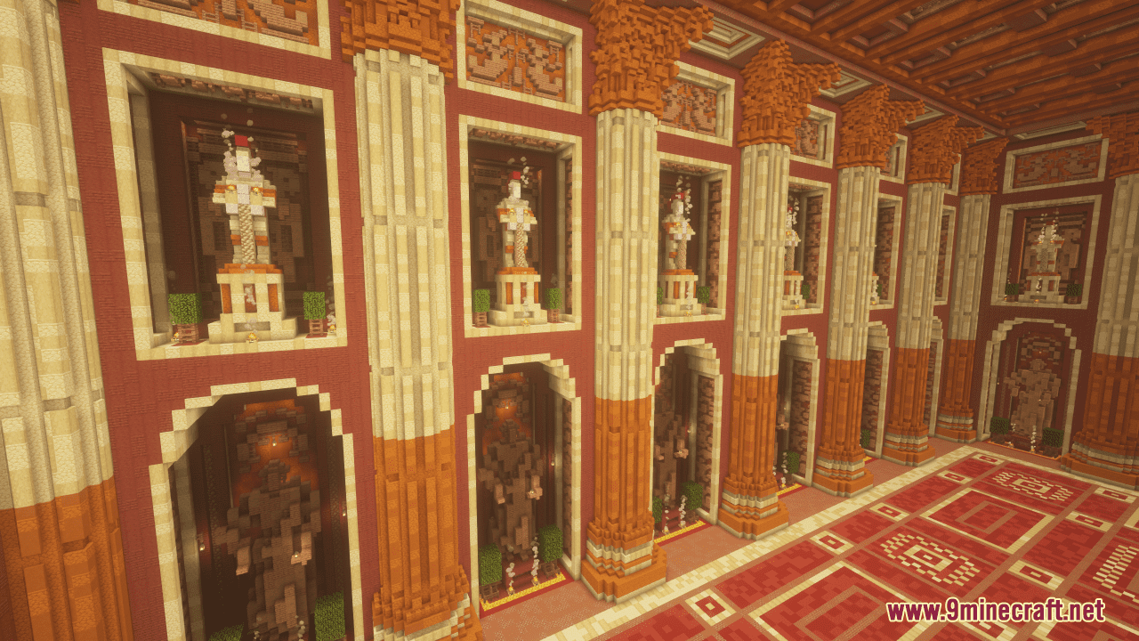 description_7 Mapa del Templo de Baco (1.20.4, 1.19.4) - antiguo templo romano