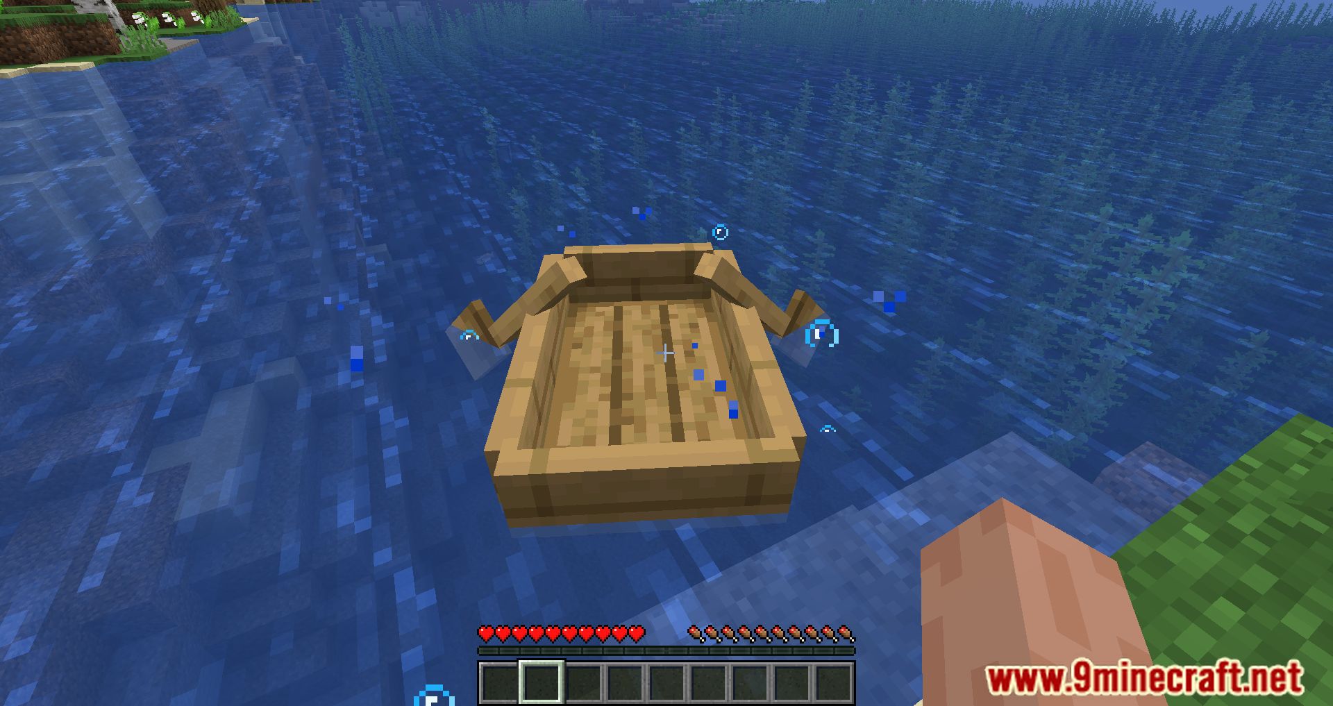 image 4 for  Мод Boat Hud (1.20.5) - отображает информацию о лодках