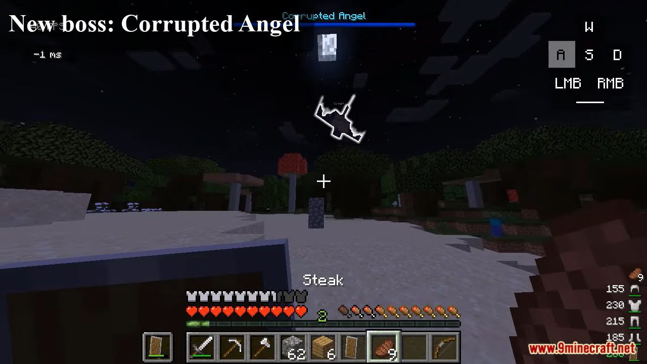 description_3 Horrible Night Data Pack (1.20.2, 1.19.4) - Ночной челлендж!