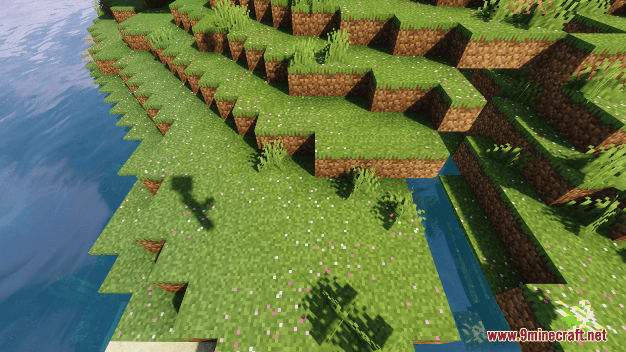 image 4 for Cherry Grass Resource Pack (1.20.4) - Пакет текстур