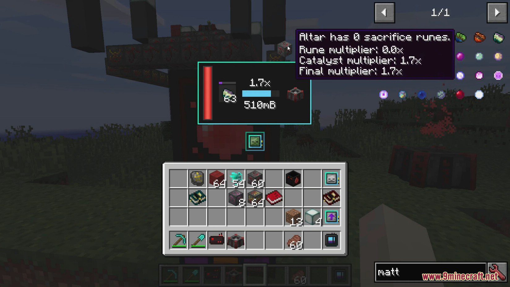 image 13 for Mod Add-ons Deep Mob Learning Blood Magic (1.12.2)
