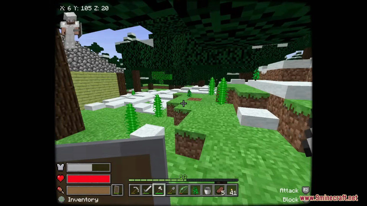 image 8 for Пакет модов MCSX Minecraft PS1 Edition (1.18.2) - Minecraft PSX