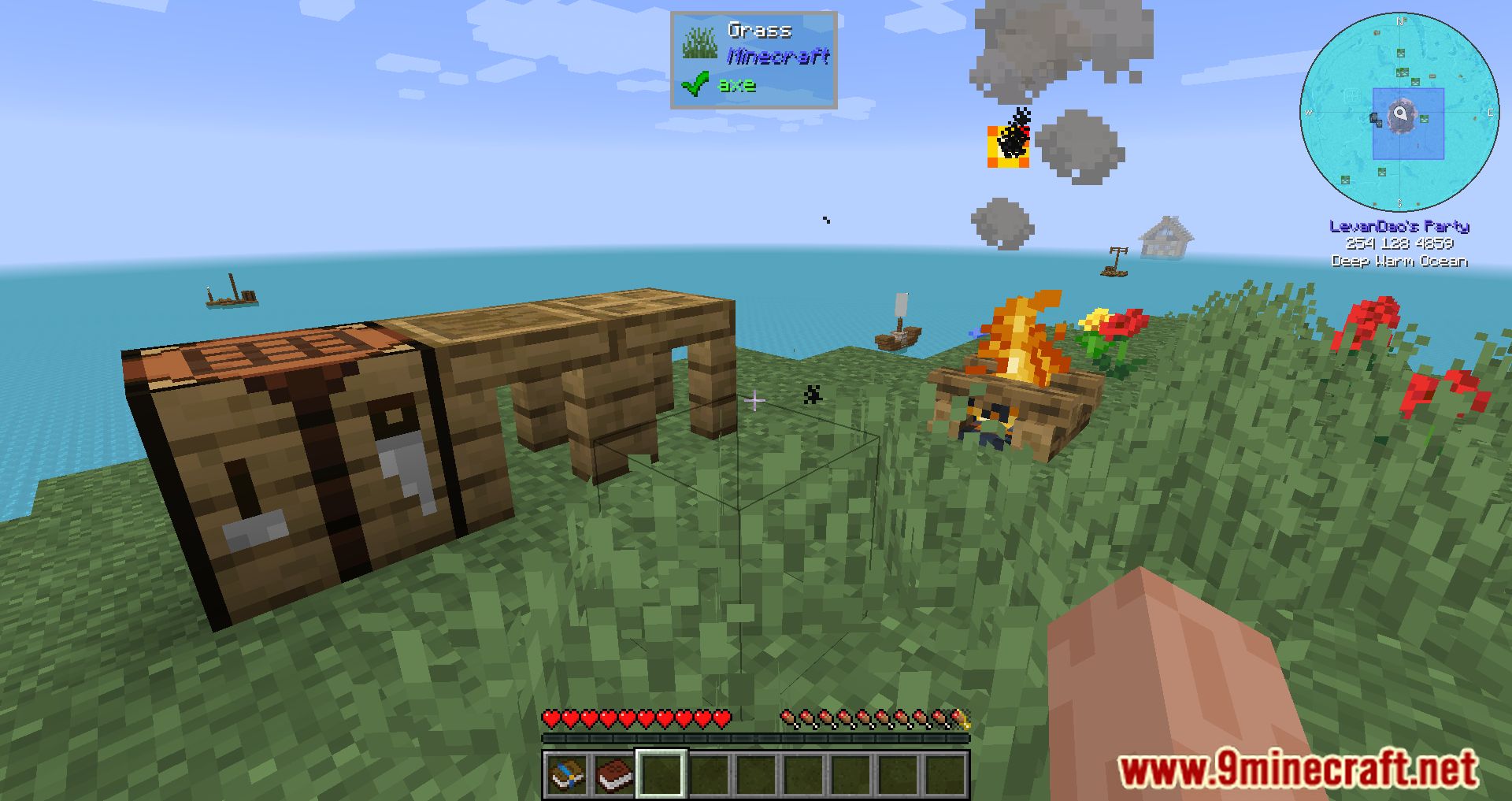 description_11 FTB OceanBlock Modpack (1.16.5) - модпак, основанный на острове