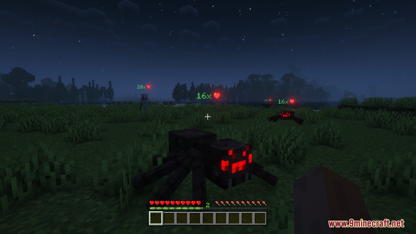 description_0 Mob Plaques Mod (1.20.1) - a neat little attribute for mobs