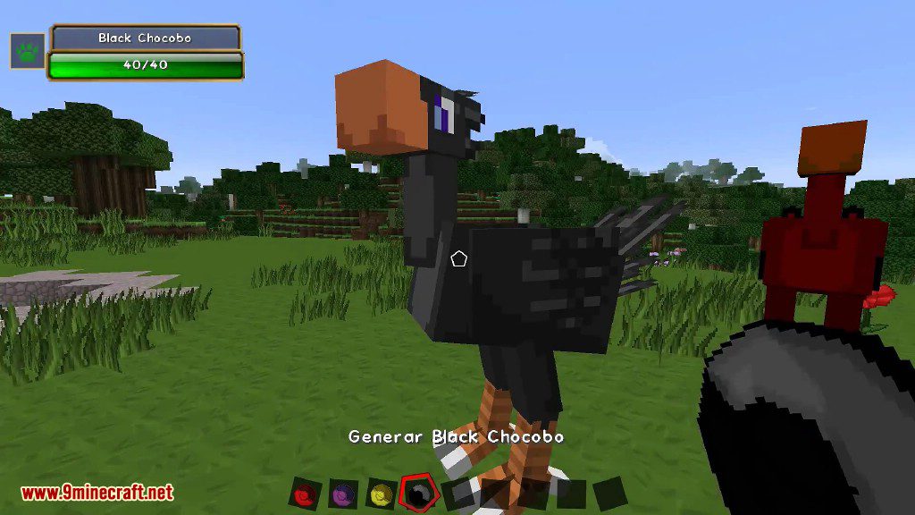 image 9 for Мод ChocoCraft (1.20.4) - Чокобо из Final Fantasy