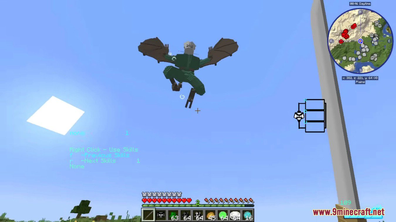 description_2 Bleach Awaken Mod (1.16.5) - Аниме Bleach, Fighting Hollow
