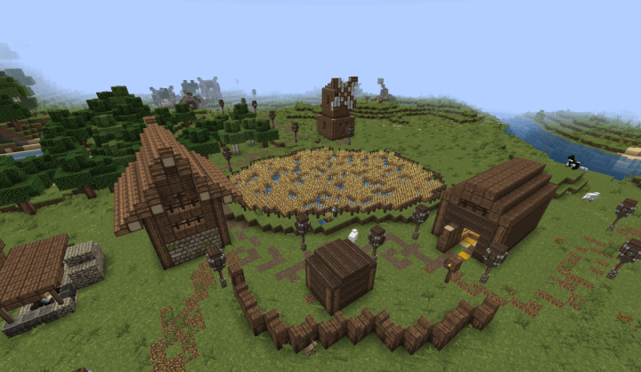 description_0 La aventura RPG de la Corona Perdida | Mapa de Minecraft