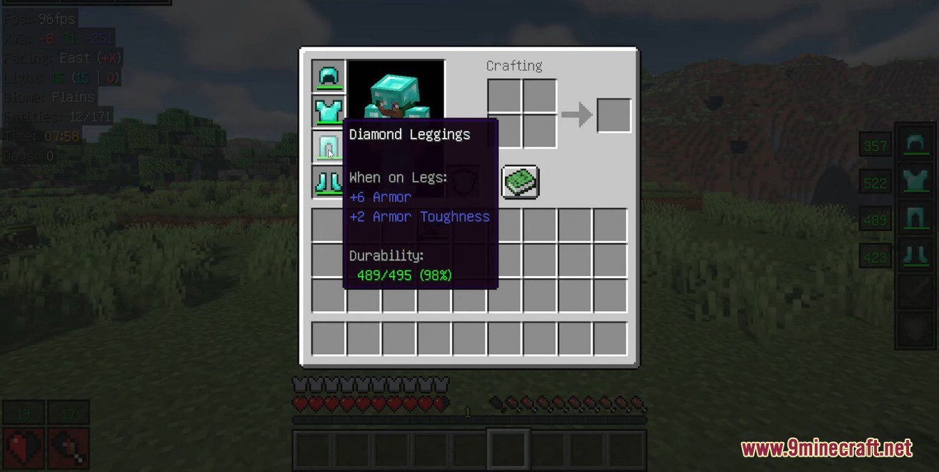 imagem 2 para Mod EssentialGUI (1.20.6) - estatísticas de um jogador específico
