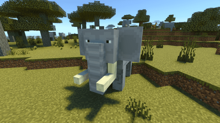 image 6 for Updated Entity Savanna Add-on (1.20) - MCPE/Bedrock Mod