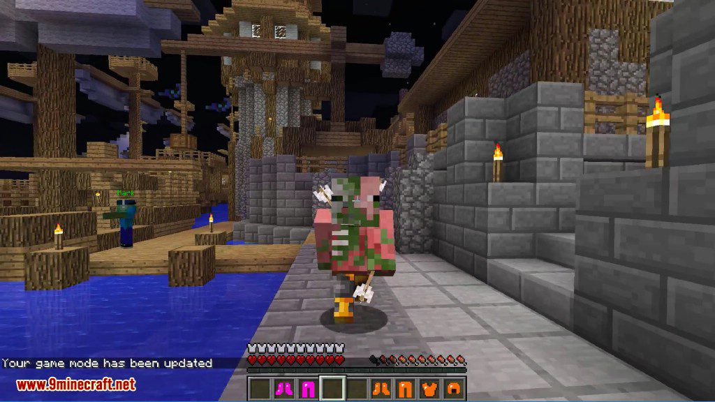 description_5 Mob Armor Mod 1.16.5 - turn into mobs and get abilities