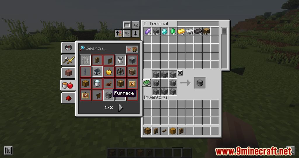 description_8 Tom's Simple Storage Mode (1.20.4) - improvements in data storage