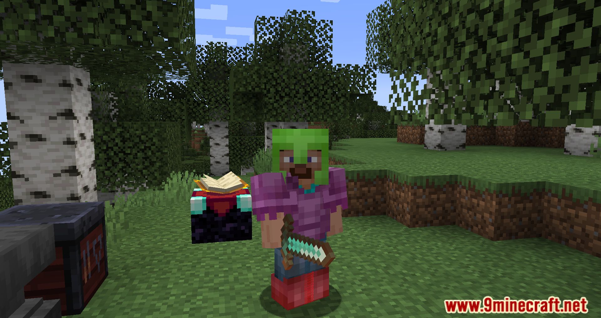 Imagen 12 para el modo de encantamiento del arco iris (1.20.4) - equipo de color