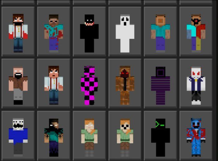 image 6 for Набор скинов Worm Hype (1.20 и 1.19) — MCPE/Bedrock