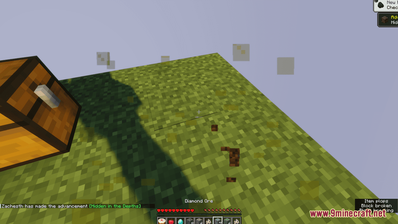 description_7 Lucky SkyIsland Map (1.20.4, 1.19.4) - How lucky are you?