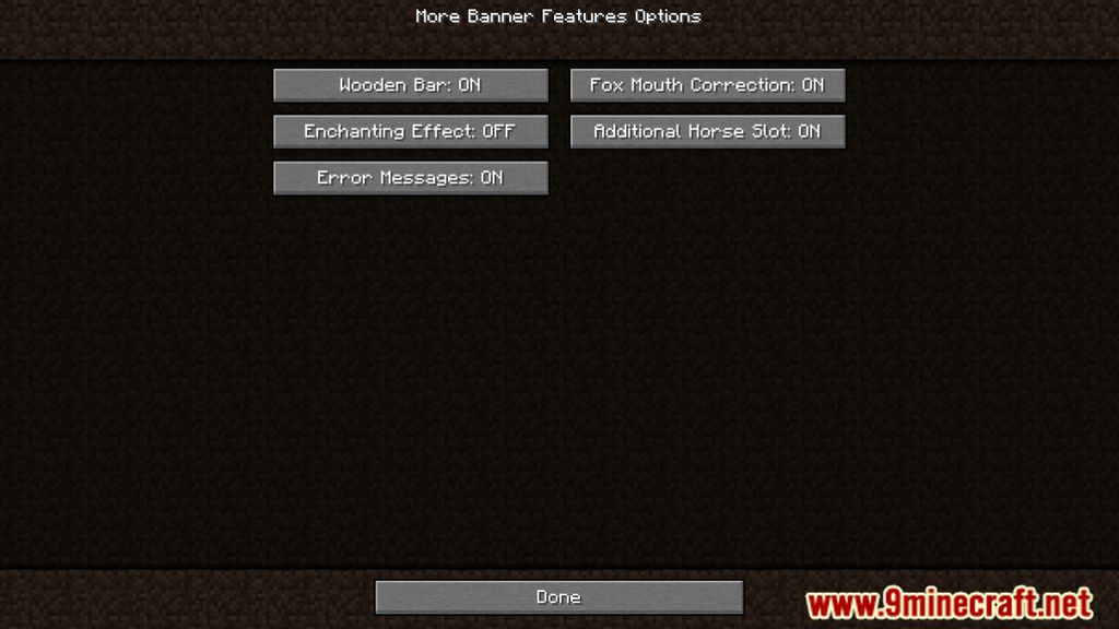 description_8 More Banner Features Mod 1.20.1 - More ways to use banners