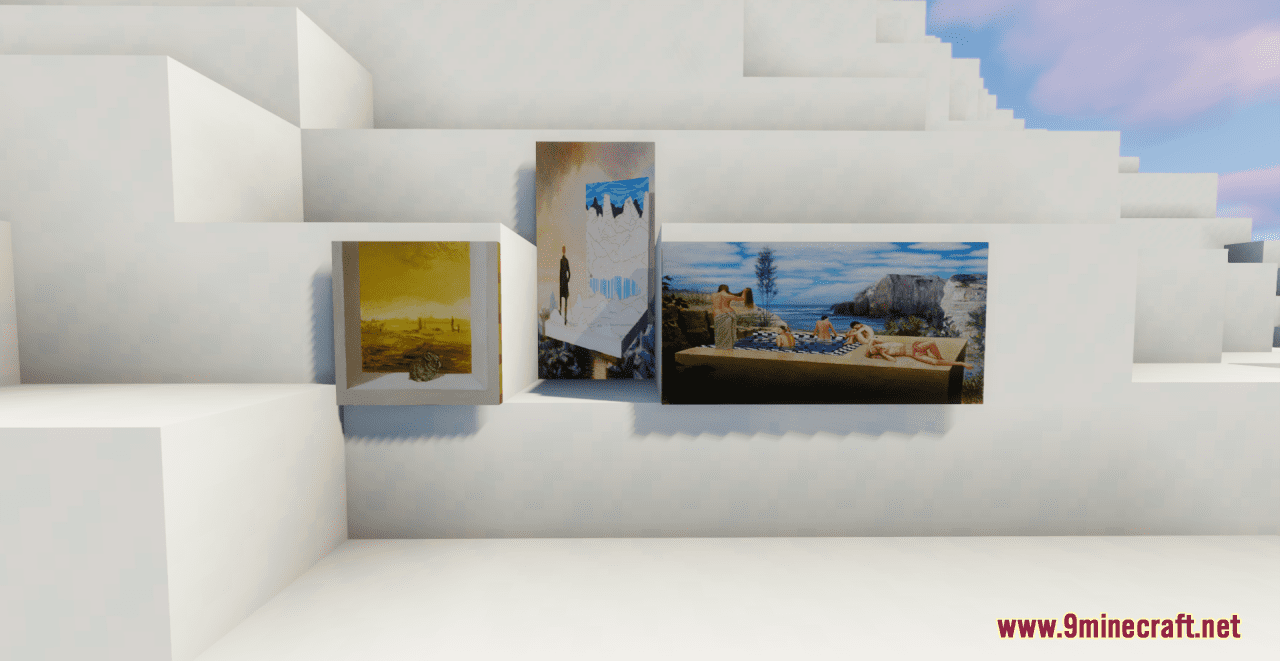description_4 HD Paintings Resource Pack (1.19.4, 1.19.2) - текстурный пакет