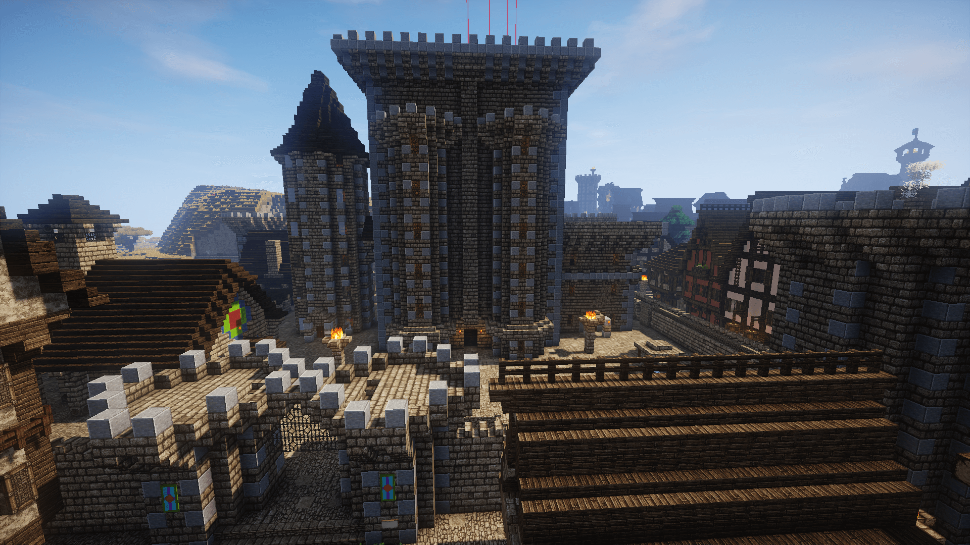 description_0 Seven Hills -World of Midgard | Map for Minecraft