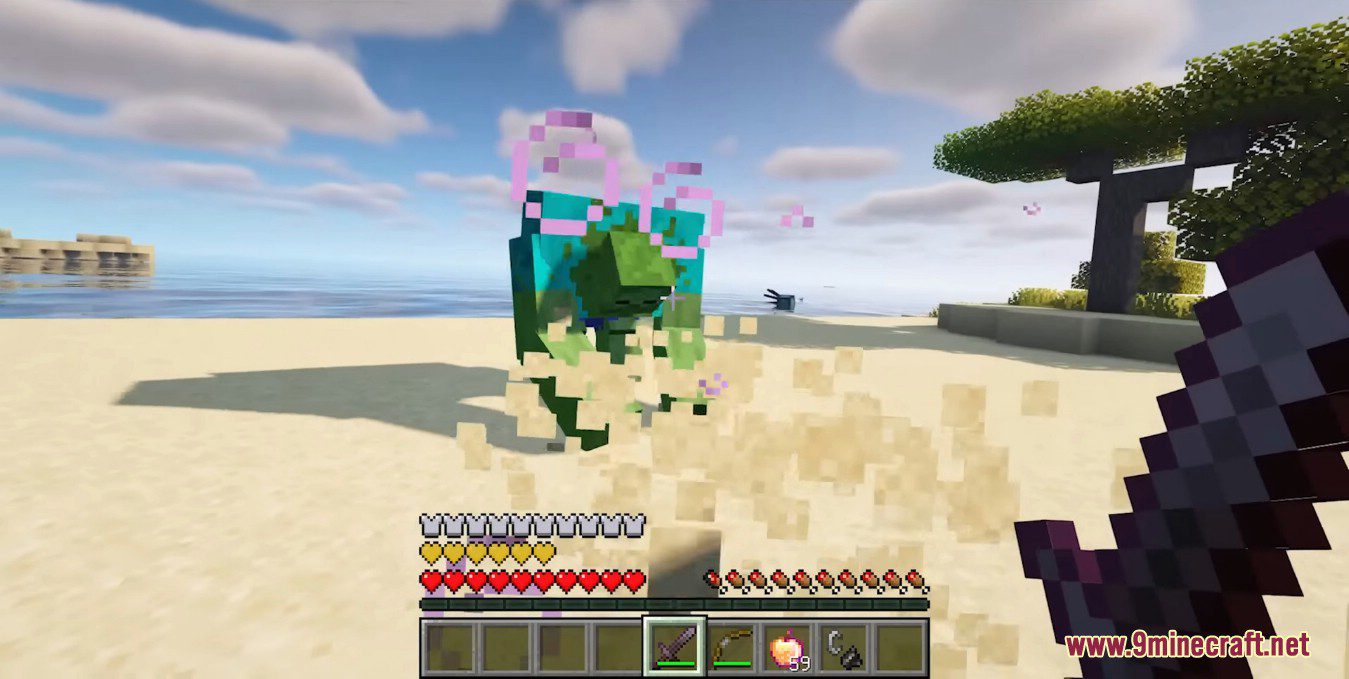 description_5 Mutant Monster Mod - могущественный зверь.