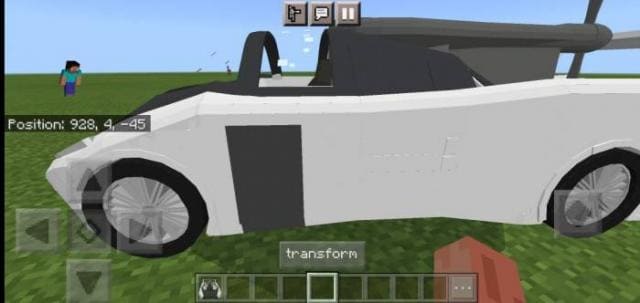 description_1 Flying car.