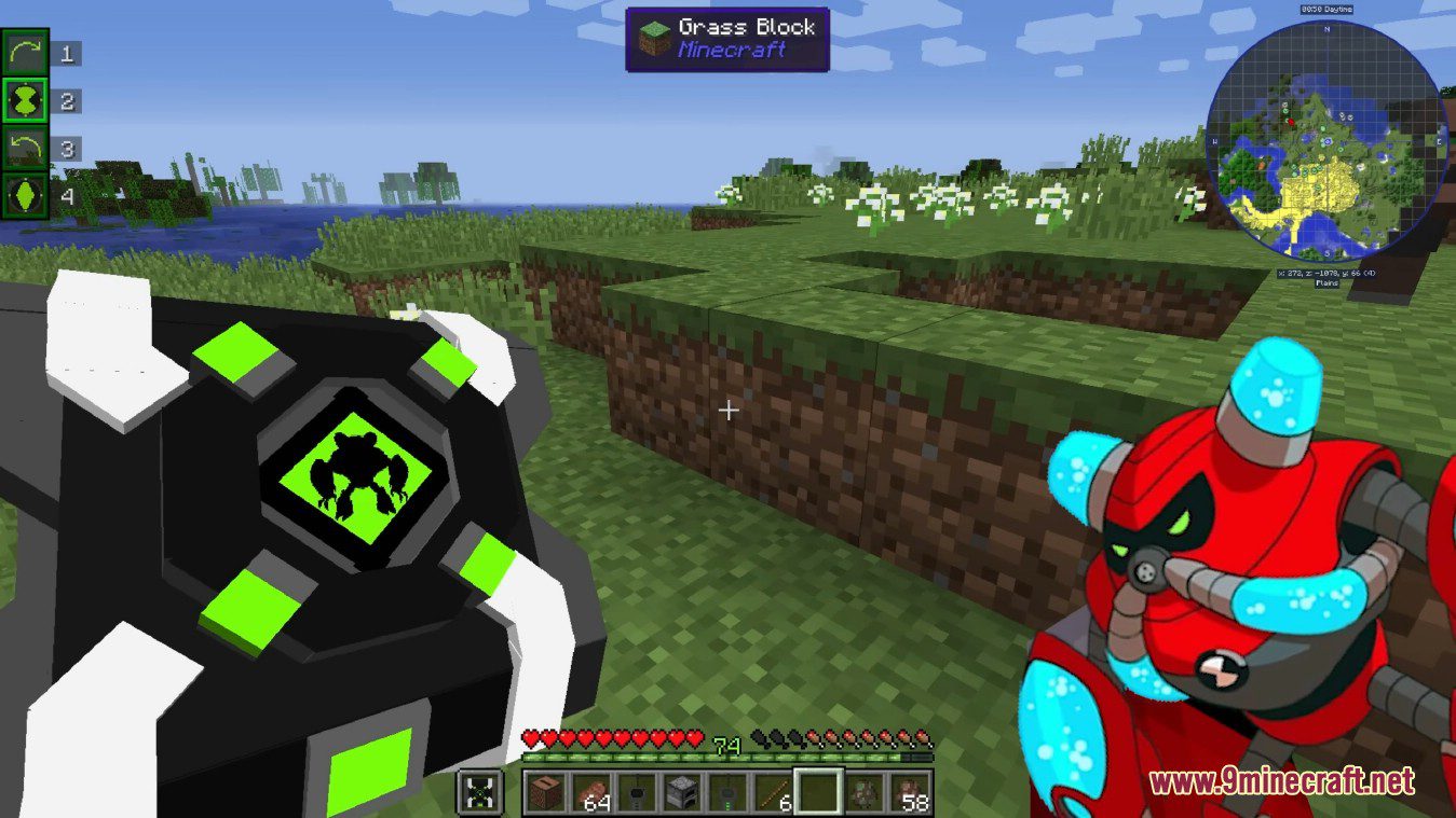 description_12 Ben 10 reinicio mod (1.12.2) - El Omnitrix