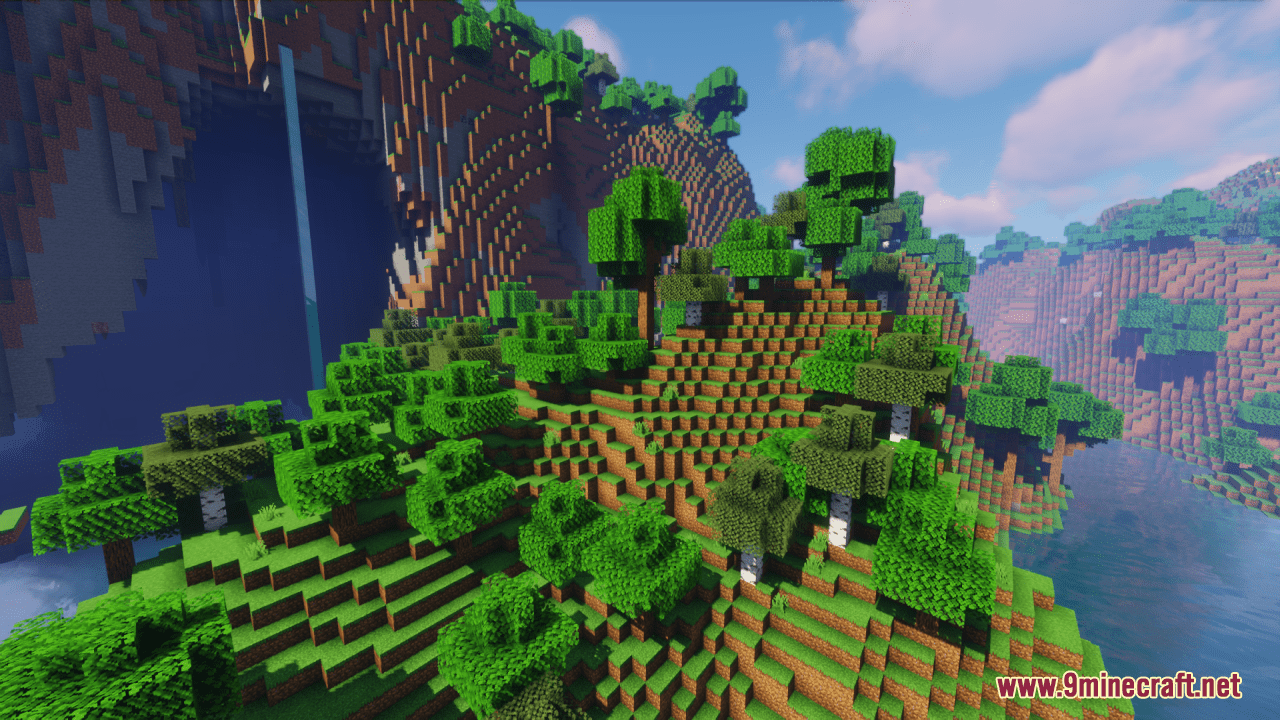 description_3 Colourful Texture Resource Packs (1.20.2, 1.20.1, 1.20, 1.19.4) - Текстурные пакеты