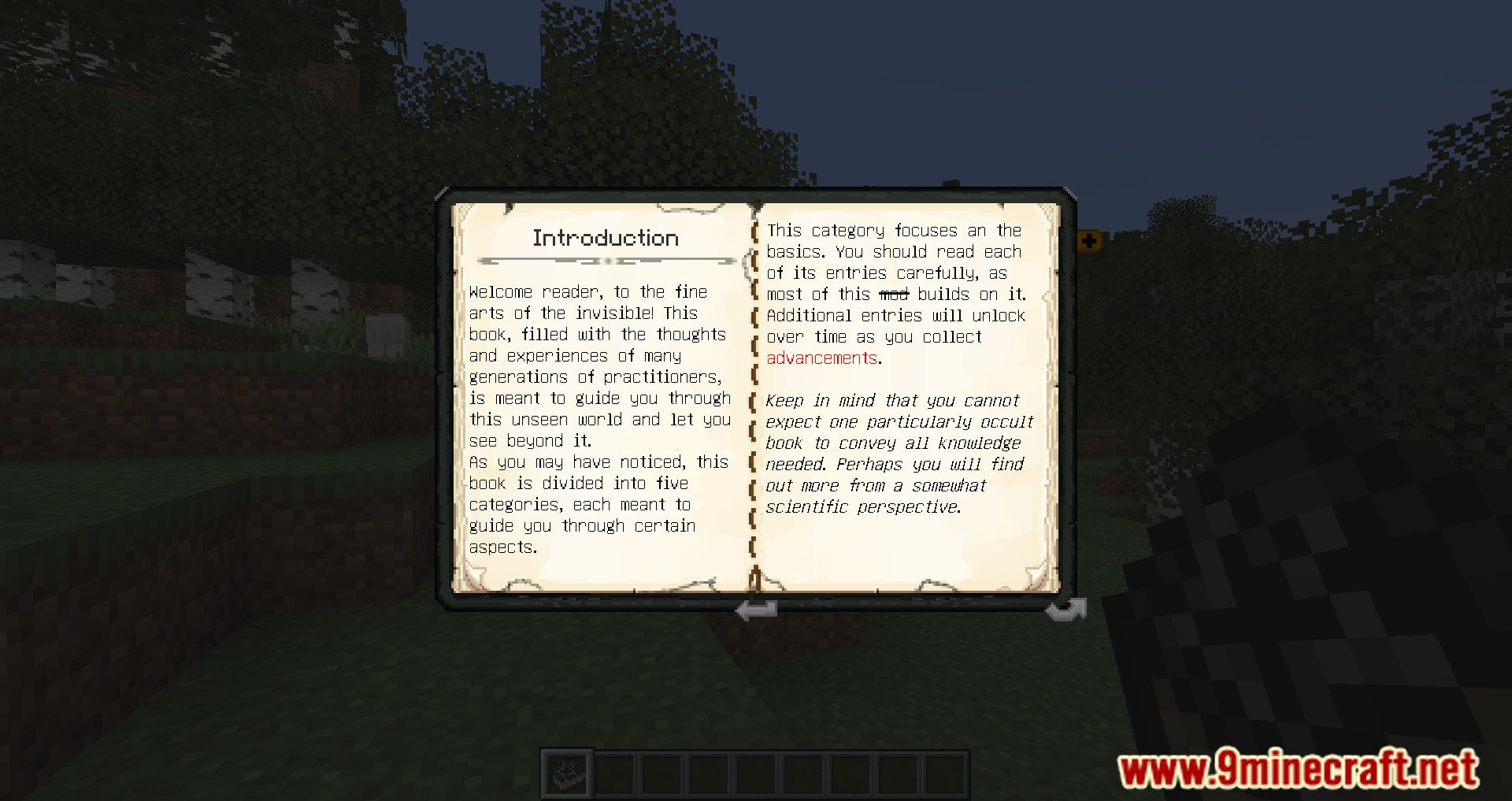 description_5 Miskatonic Mysteries Mod 1.19.2 - Witchcraft, sorcery and more!