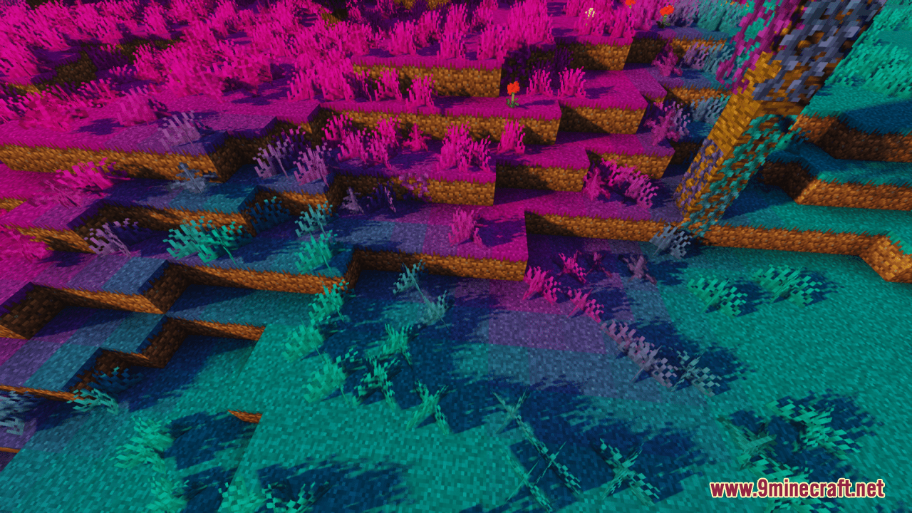 image 10 for More Colors Of Foliage Resource Pack (1.20.4) - Пакет текстур
