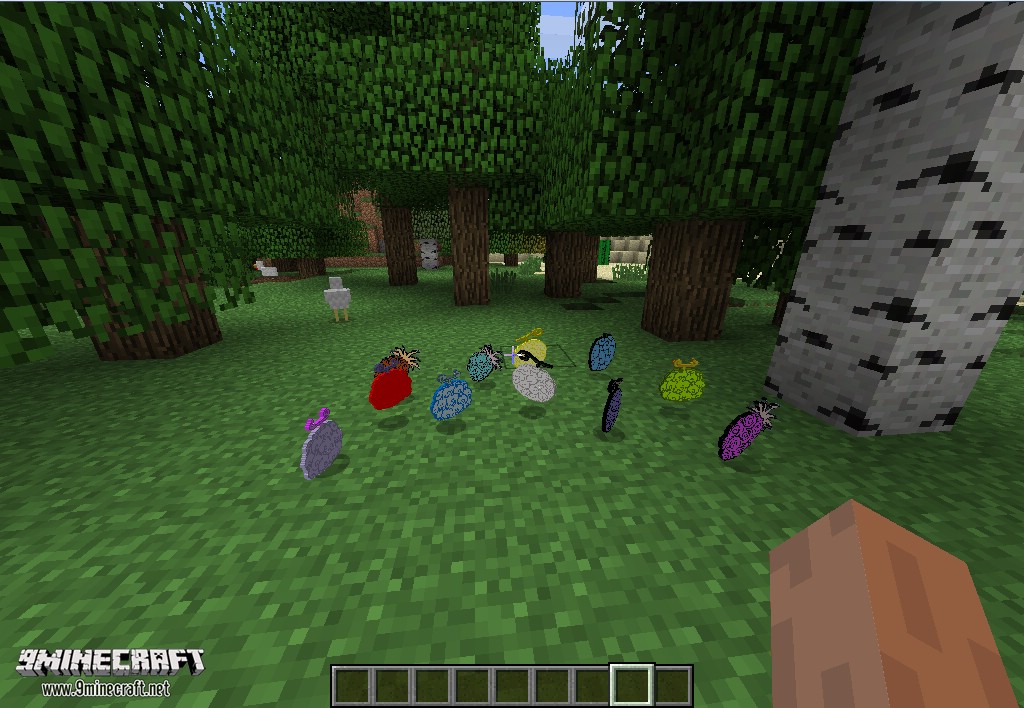 description_0 Mine Mine Fruit Mod (1.16.5) - One Piece Devil's Fruit