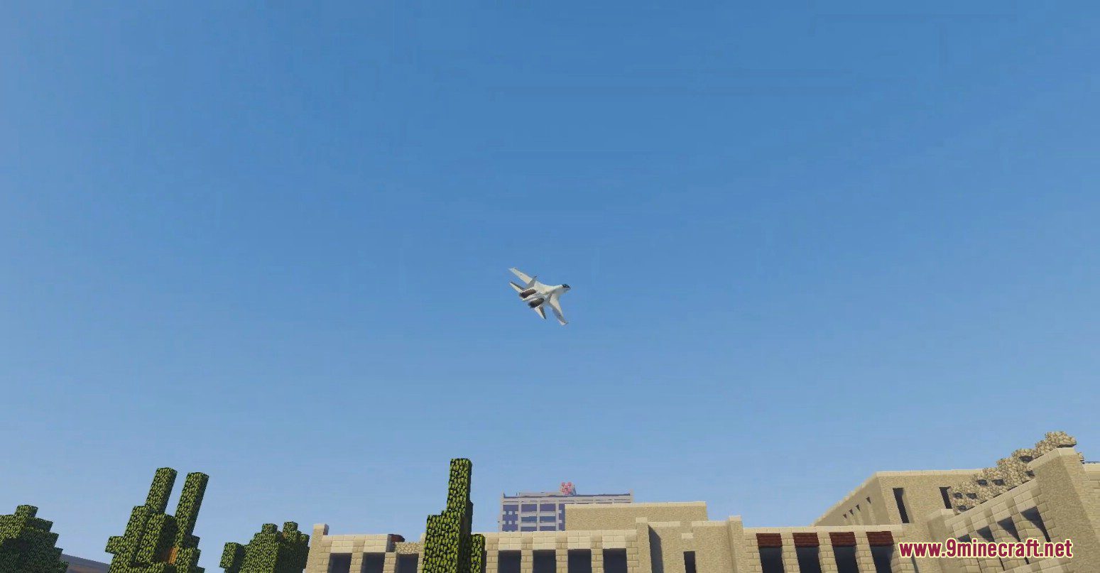 description_1 Potato Vehicle Industries Mod (1.12.2) - jet aircraft, Su-57 and Su-35