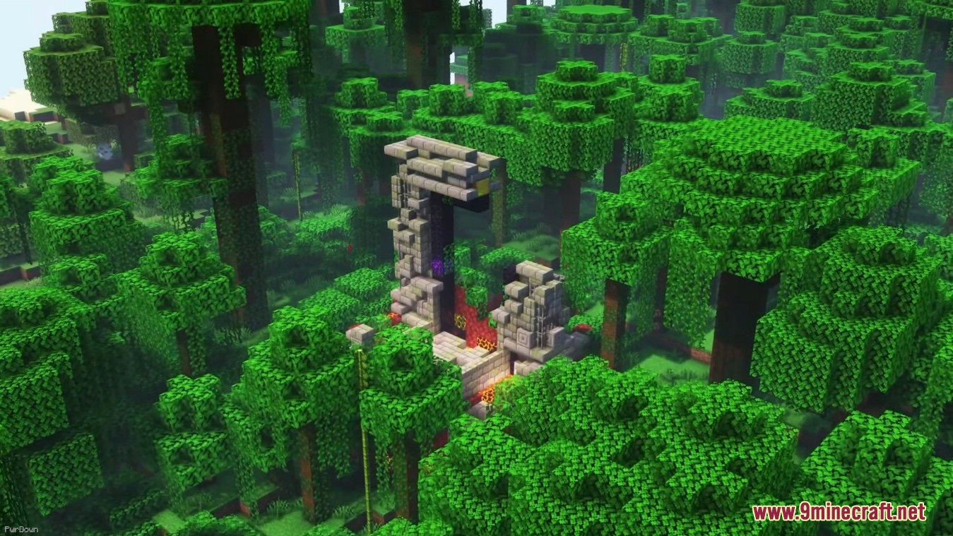 description_5 Mod Hopo Better Ruined Portal - an improved portal.