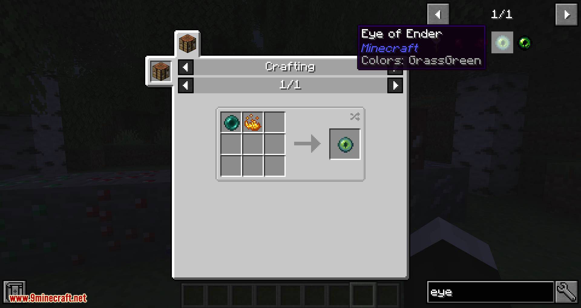 image 2 for Greater Eye of Ender Mod (1.20.5) - Ender's eye of a new level