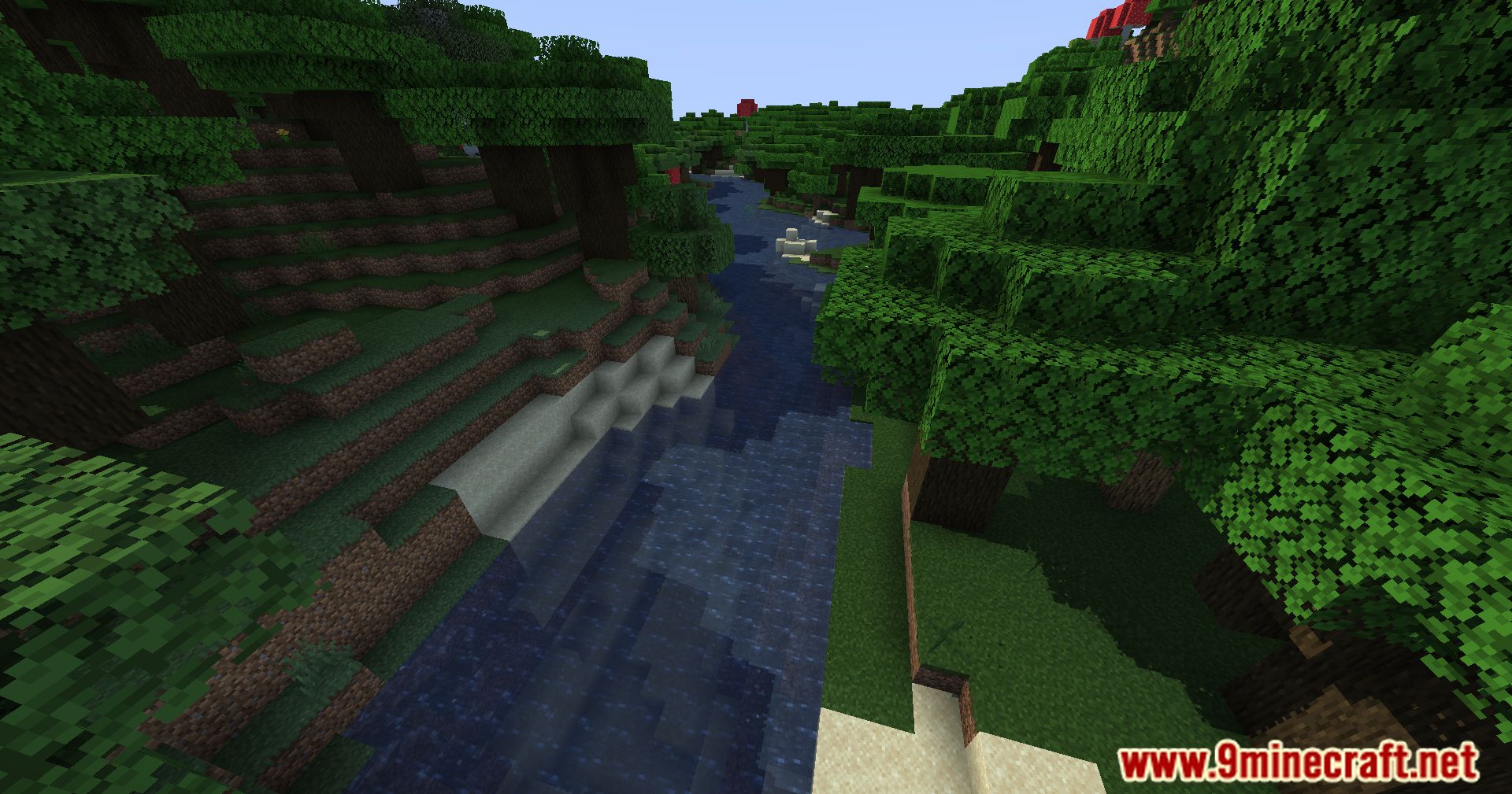 image 6 for LBR-Enhanced Shaders (1.20.4) - stylish lighting and dynamic shadows to improve the vanilla Minecraft.