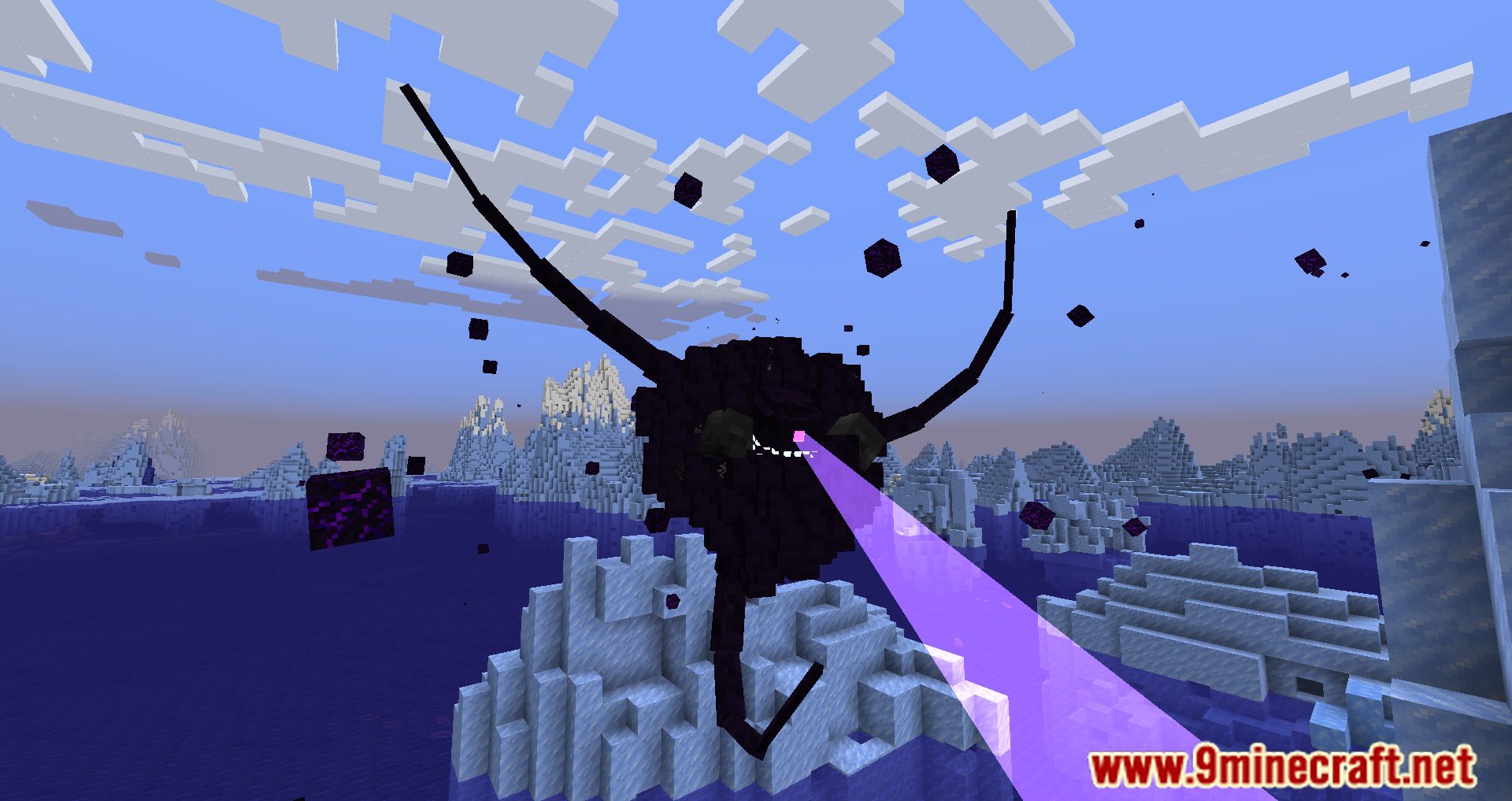description_11 Cracker's Wither Storm Mod 1.20.1 - Эльдритский босс ужаса