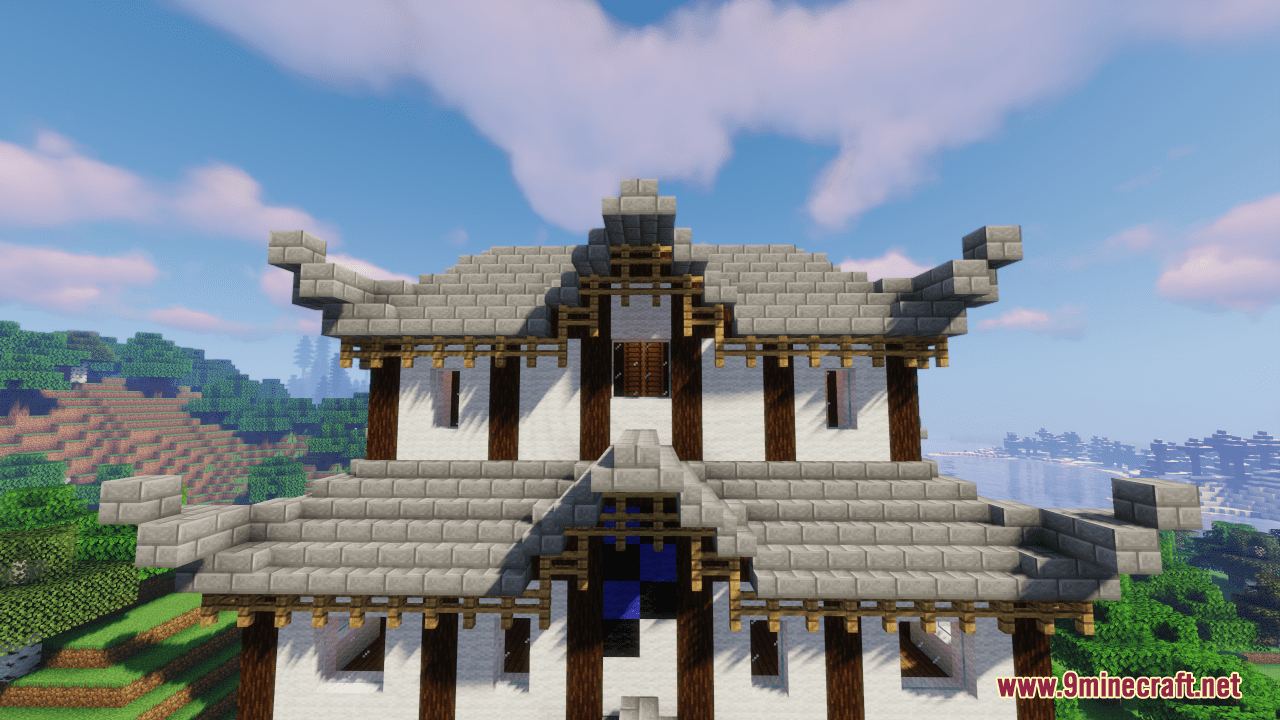 description_9 Mapa del Templo Japonés (1.20.4, 1.19.4) - Creando Serenidad