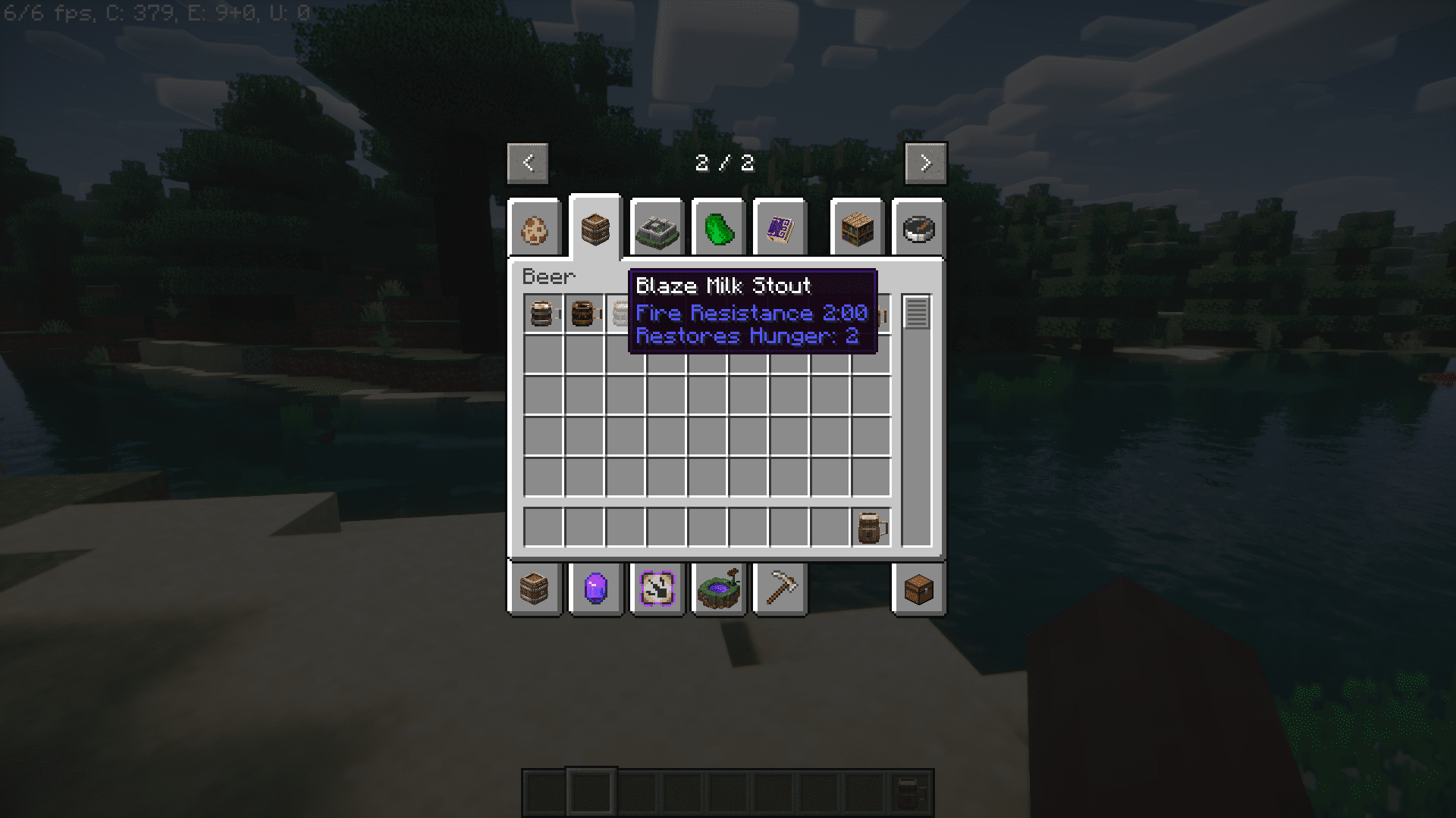 description_10 Drink Beer Refill Mod - beer mug and drunkenness effects