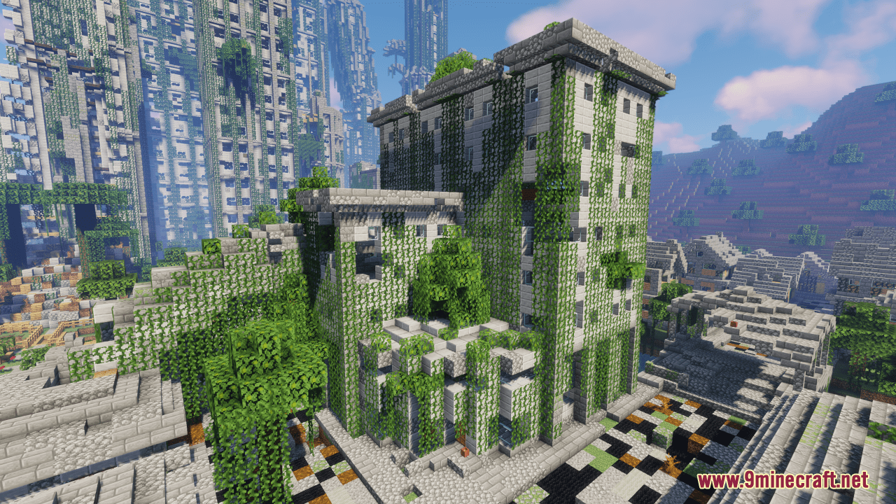 image 6 for Map of the City of Apocalypse (1.20.4) - Revival of the Apocalypse