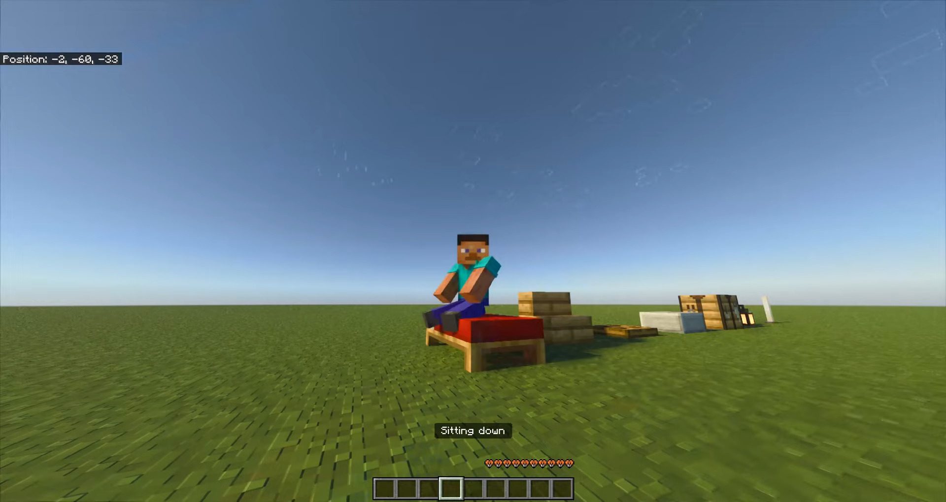 Imagem 3 para o complemento Simply Sit (1.20) - MCPE/Bedrock Mod